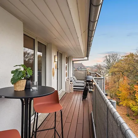 Apartment Edler Wohnraum Schwanenteich-penthouse Mit Garage, Grill, Kaffeevollautomat, Klima, Lift & Terrasse Zwickau